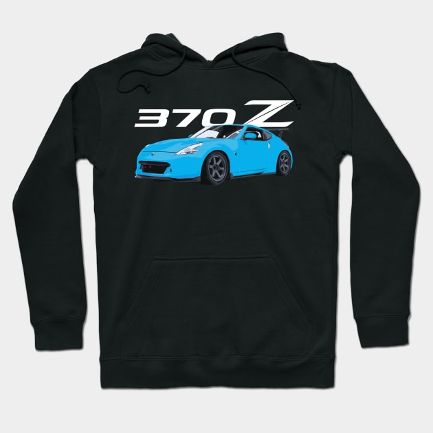 JDM Nissan boosted blue 350z 370z Nissan 350z Hoodie TeePublic